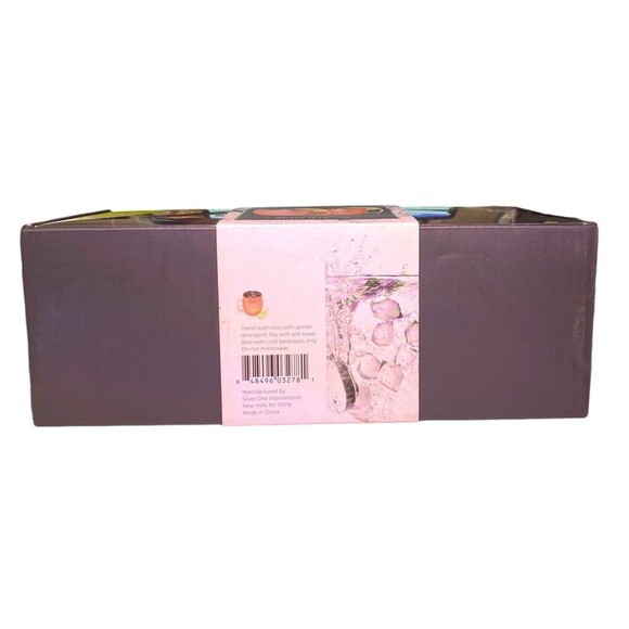 Moscow Mule Mugs Copper Finish 2 Pack Silver One International New in Box - Picture 7 of 7